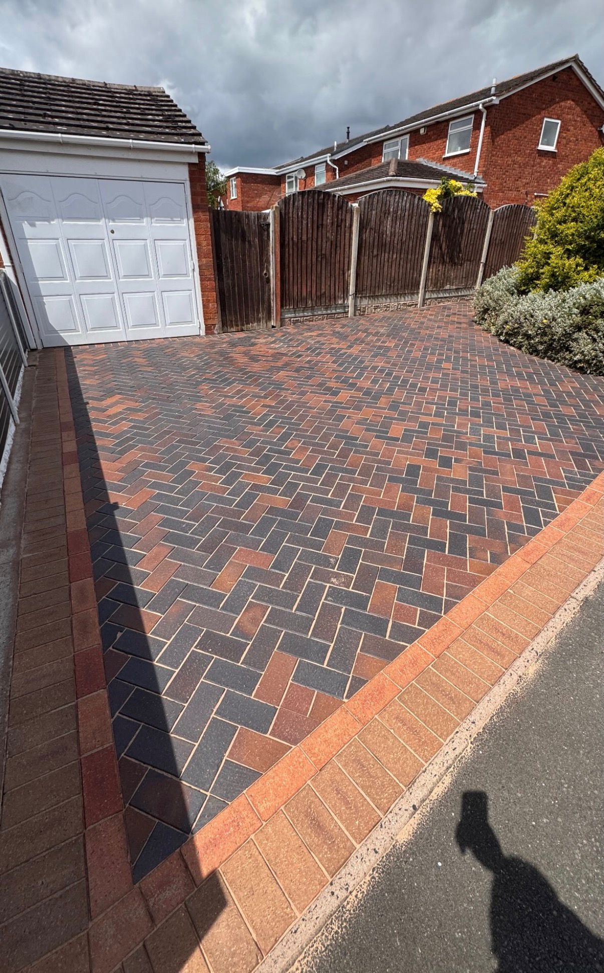 Block Paving Driveway - after