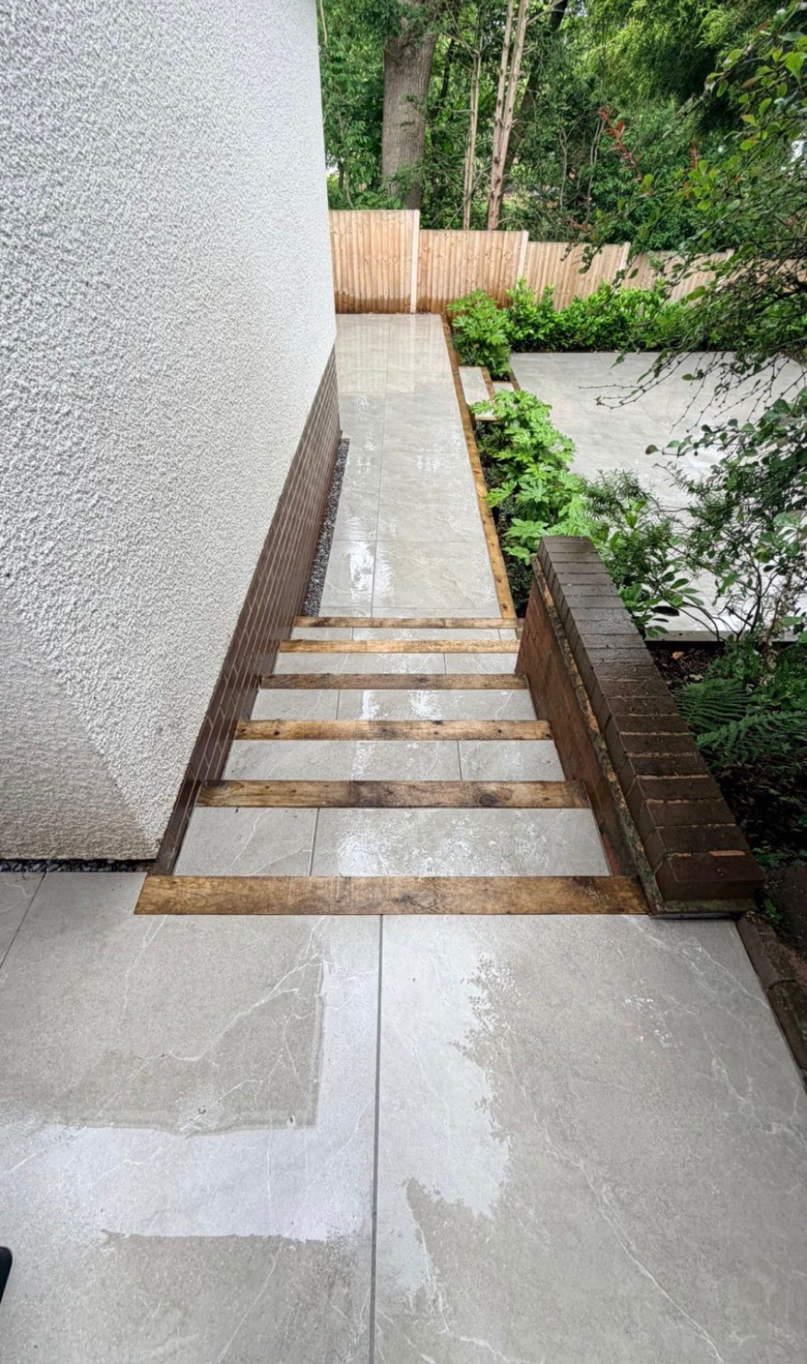 Patio Path & Steps - after